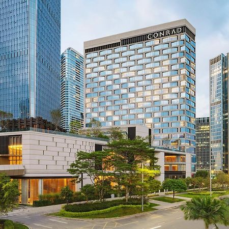 Conrad Shenzhen, The First Art Museum Hotel In Greater Bay Area With The Stunning Bay And Sunset View In The Hotel Terrace エクステリア 写真