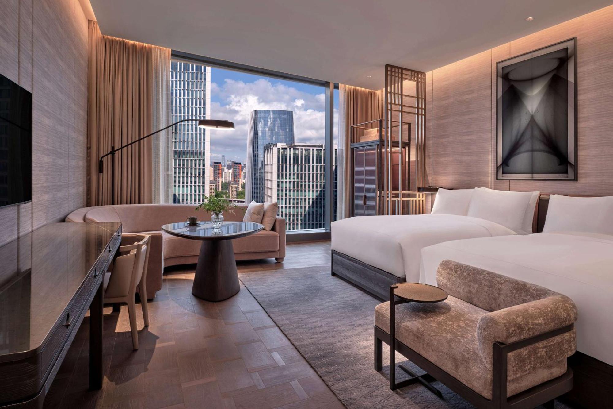Conrad Shenzhen, The First Art Museum Hotel In Greater Bay Area With The Stunning Bay And Sunset View In The Hotel Terrace エクステリア 写真