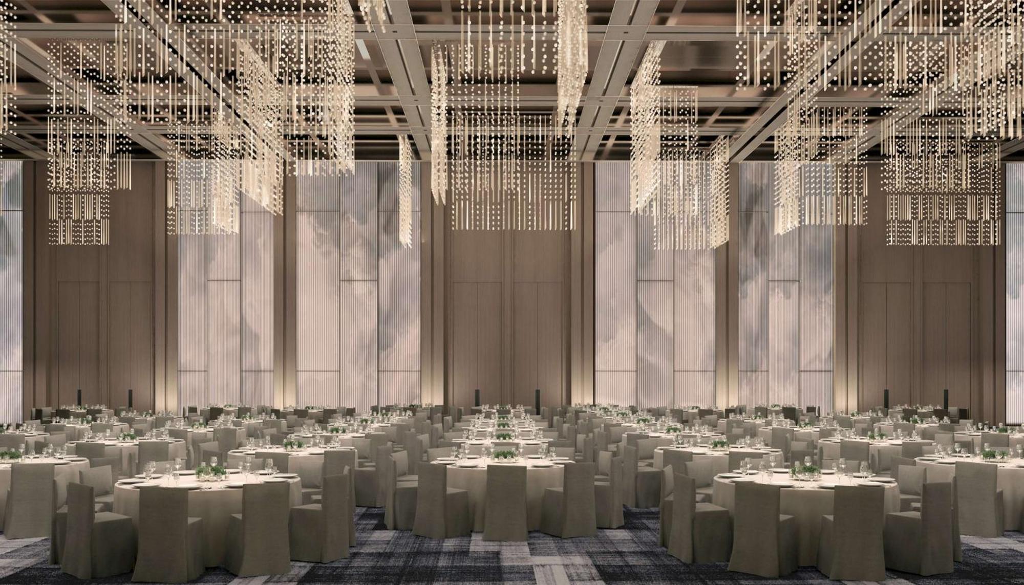 Conrad Shenzhen, The First Art Museum Hotel In Greater Bay Area With The Stunning Bay And Sunset View In The Hotel Terrace エクステリア 写真
