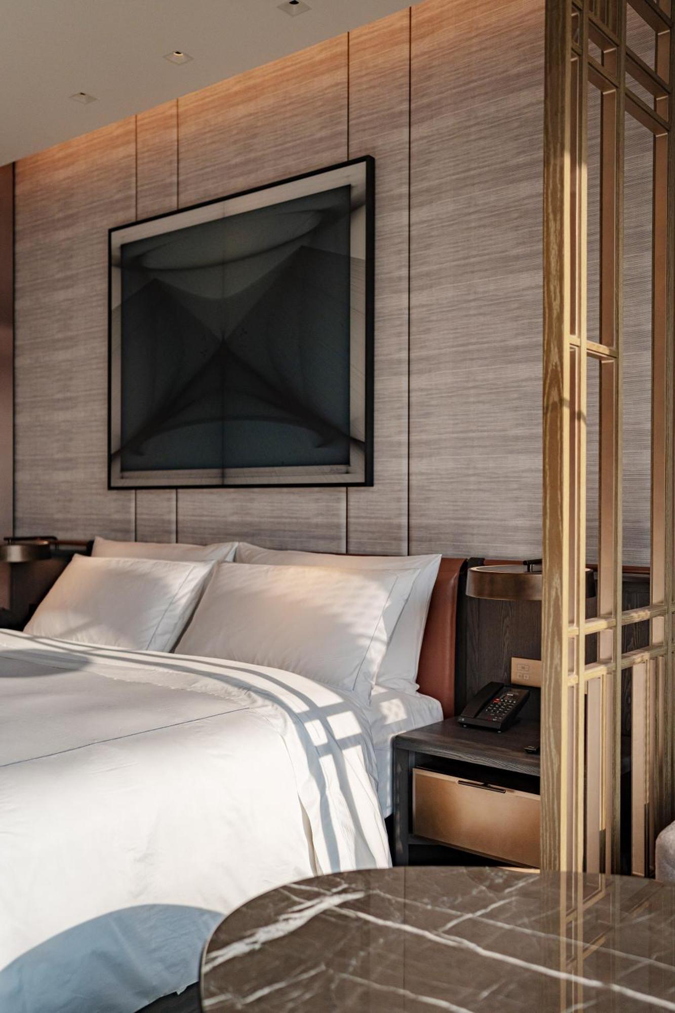 Conrad Shenzhen, The First Art Museum Hotel In Greater Bay Area With The Stunning Bay And Sunset View In The Hotel Terrace エクステリア 写真